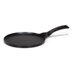 Crêpe- en pannenkoekenpan gietaluminium Crêpe- en pannenkoekenpan gietaluminium