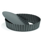 Quichevorm met losse bodem en hoge rand Quichevorm met losse bodem en hoge rand