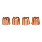 Set canelé vormen 4 dlg.