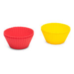 Siliconen cupcake vormpjes 6 stuks Siliconen cupcake vormpjes 6 stuks