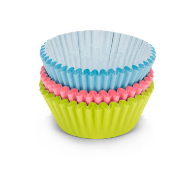 Papieren cupcake vormpjes 90 stuks