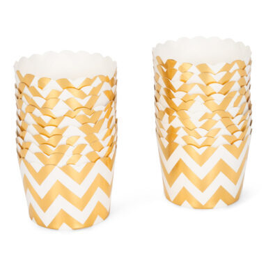 Papieren cupcake vormpjes 20 stuks