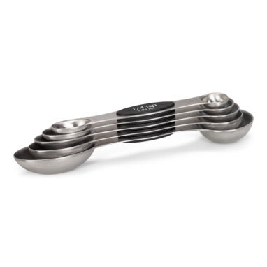 Set magnetische maatlepels rvs 5 dlg.
