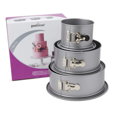 Stapeltaart-springvorm set 3 dlg.